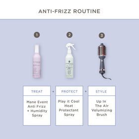 Hairitage Frizz Free Anti-Humidity Heat Protectant Spray close-up of spray nozzle