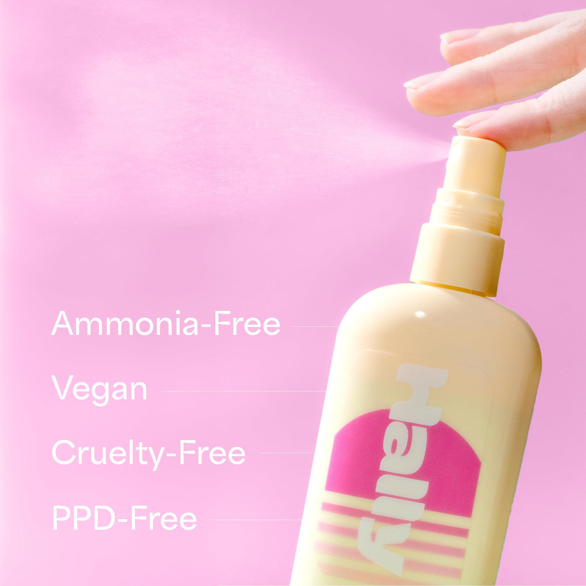 Hally Hair Lighten Up ingredients list