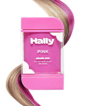 Hally Hair Shade Stix Pink temporary hair colour front view