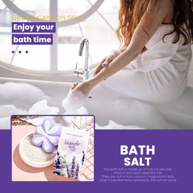 Hand cream and massage essential oil displayed with the basket