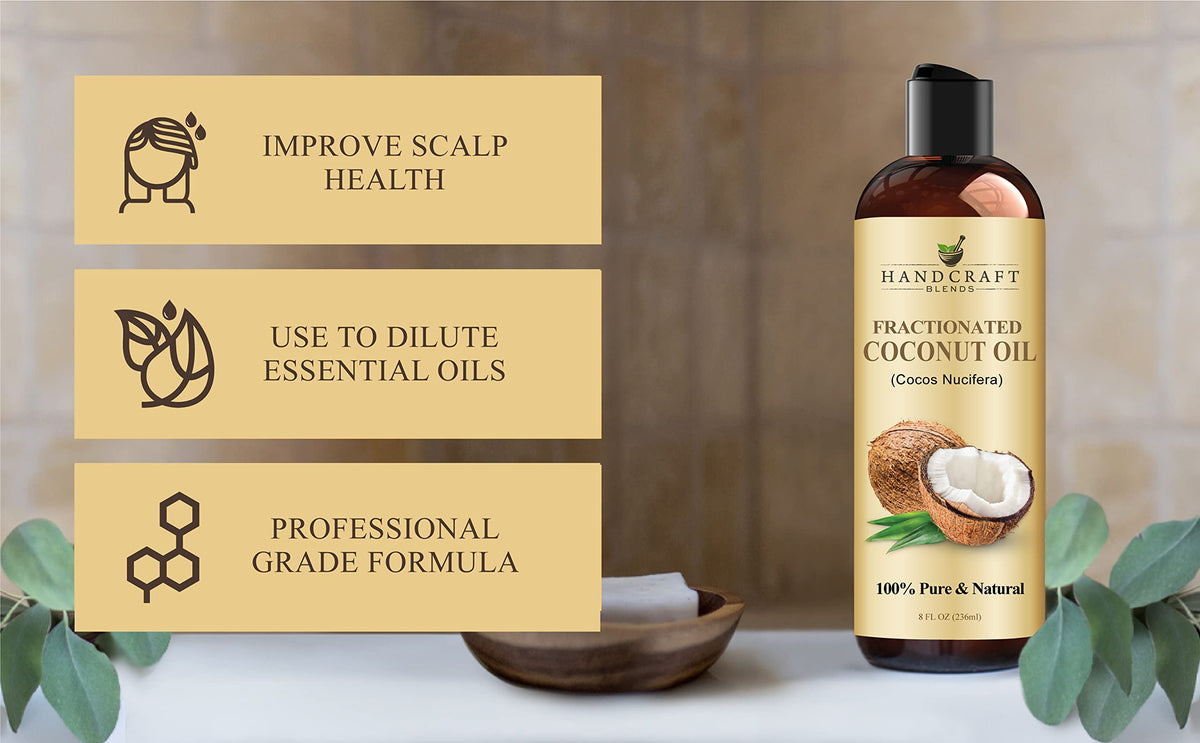 Handcraft Blends Fractionated Coconut Oil for massage use