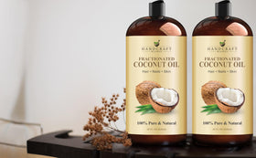 Handcraft Blends Fractionated Coconut Oil packaging details