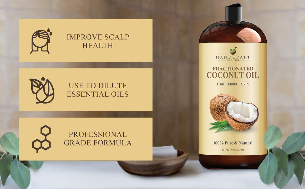 Handcraft Blends Fractionated Coconut Oil with essential oils