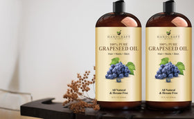 Handcraft Blends Grapeseed Oil application on skin