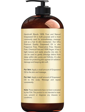 Handcraft Blends Grapeseed Oil in a lifestyle setting