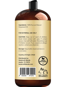Handcraft Blends Grapeseed Oil with essential oils