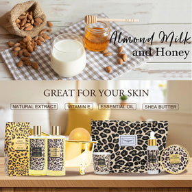 Handmade bathtub packaging of Saint Roy Spa Gift Basket