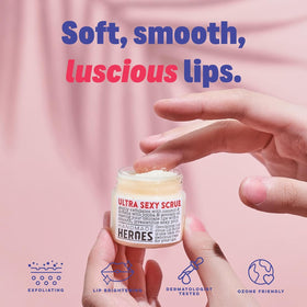Handmade Heroes Coconut Lip Scrub in a beauty gift set
