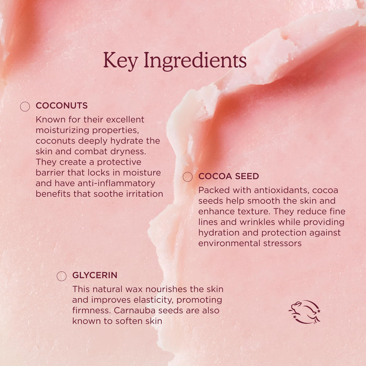 HANNI Fatty Body Moisturizer Stick close-up of texture