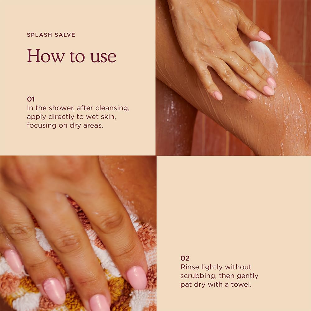 HANNI Splash Salve ingredients list on packaging