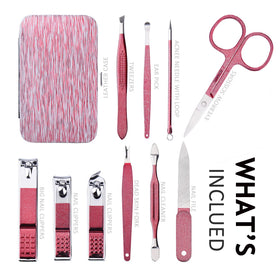 HANTEKAS stainless steel nail clippers and tools