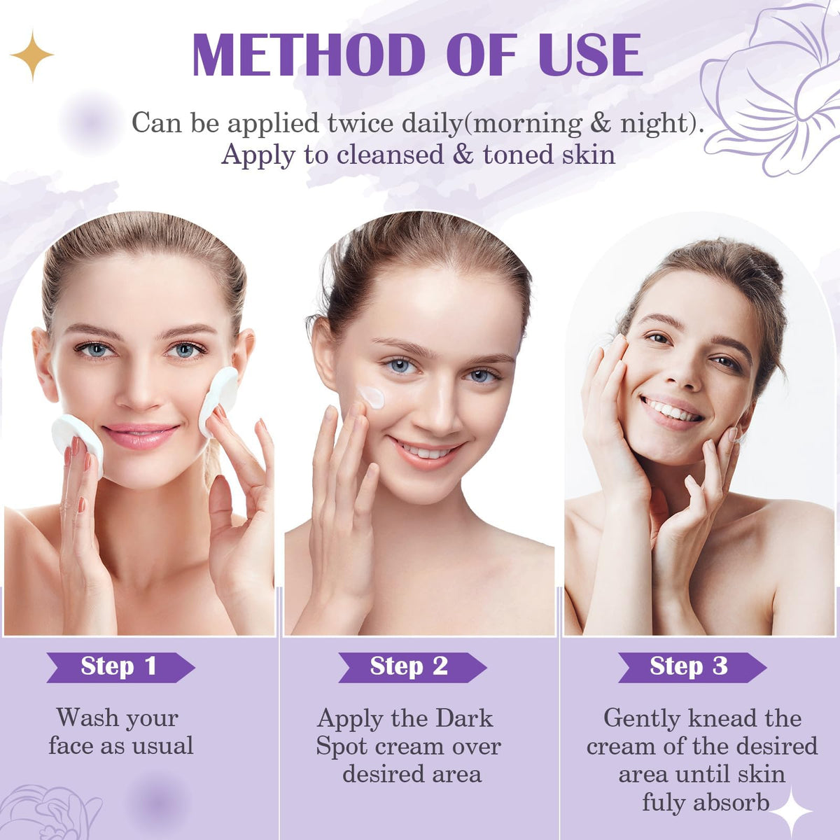 HANYWIL Dark Spot Remover Serum with other skincare products