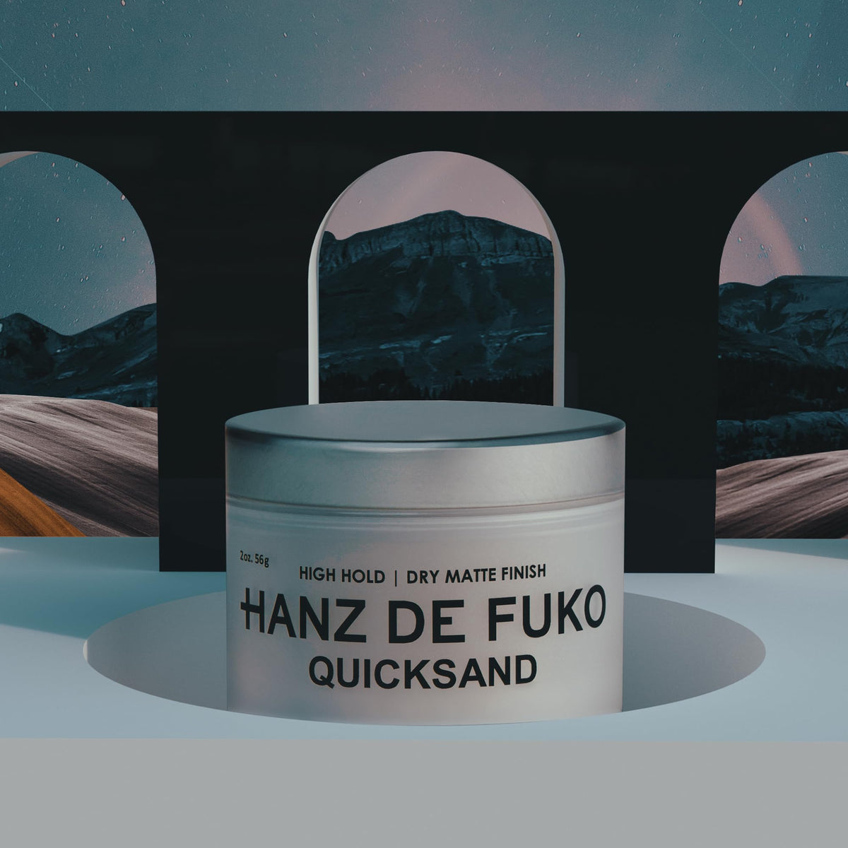 Hanz de Fuko Quicksand ingredients list on back