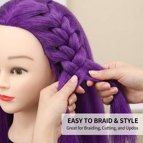 HAPOWELL mannequin head packaging display