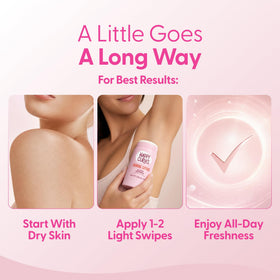 HAPPY CURVES deodorant alongside organic skincare products