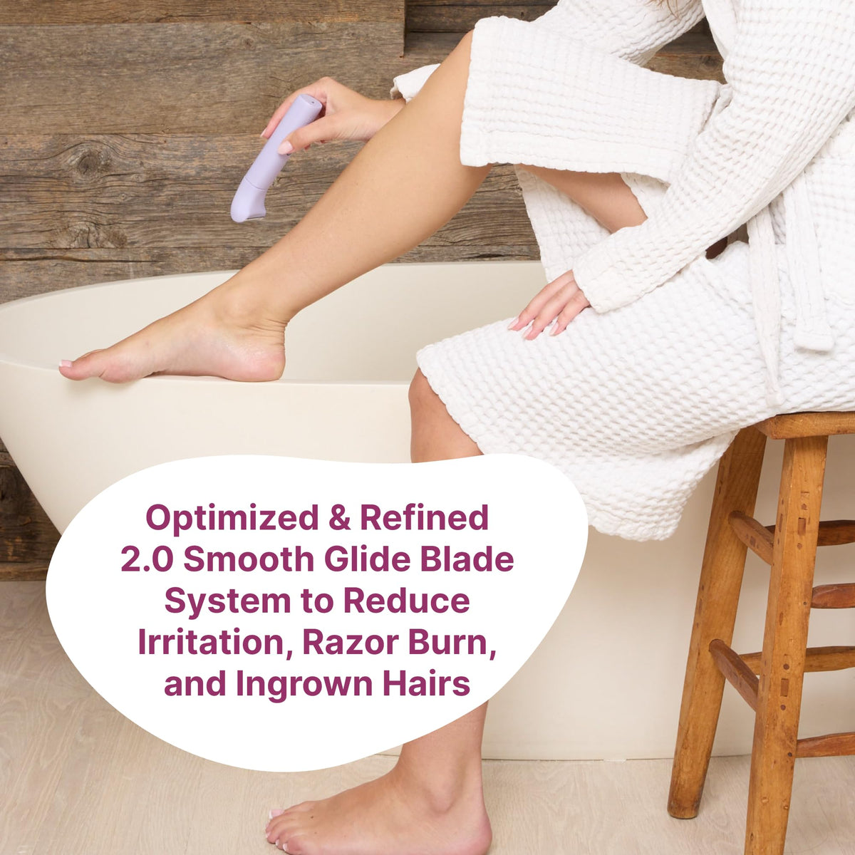 HAPPY CURVES Smoothie 2.0 Bikini Trimmer packaging