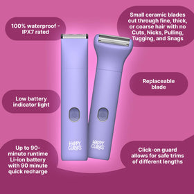 HAPPY CURVES Smoothie Bikini Trimmer foil head for shaving