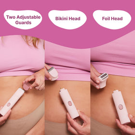 HAPPY CURVES Smoothie Bikini Trimmer packaging display