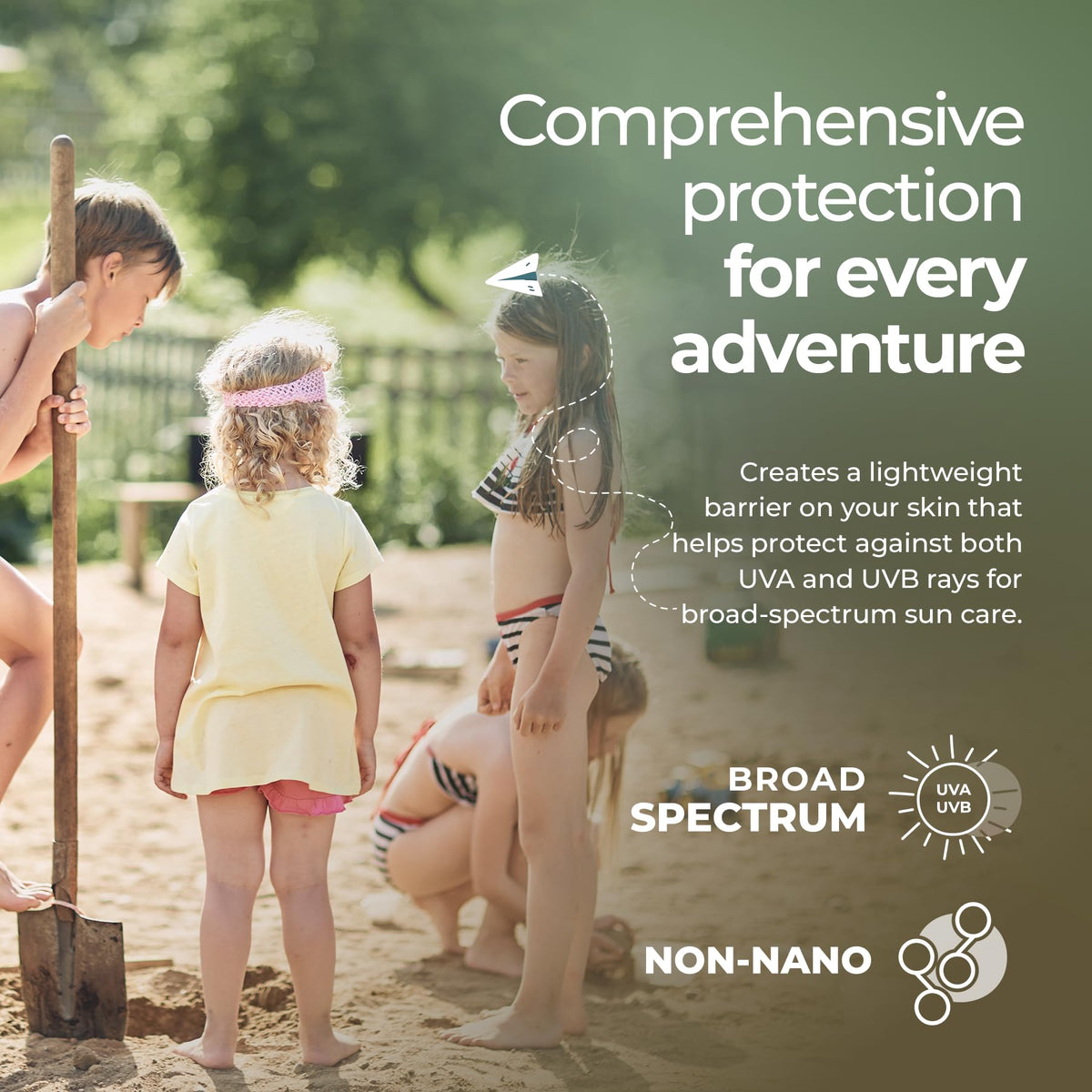 Happy Ocean Kids Reef Safe Mineral Sunscreen SPF 45 ingredients list