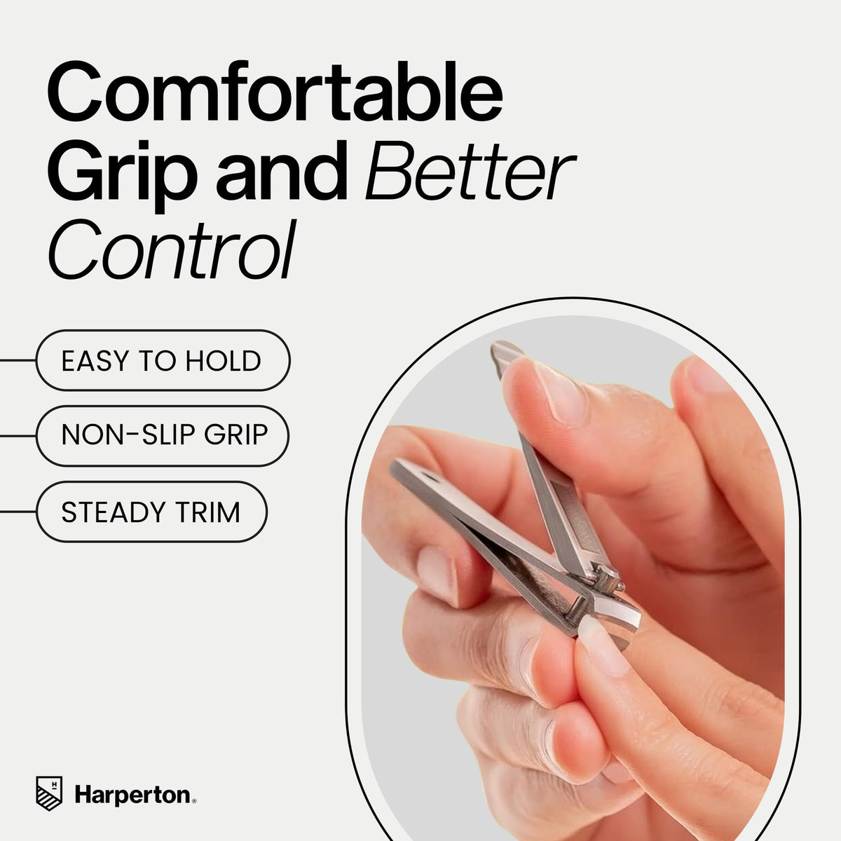 Harperton toenail clippers designed for thick nails