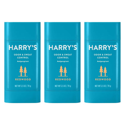 Harry's Antiperspirant Deodorant 3-Pack in Redwood scent front view