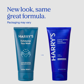 Harry's Exfoliating Face Wash 5.1 Fl. Oz back view