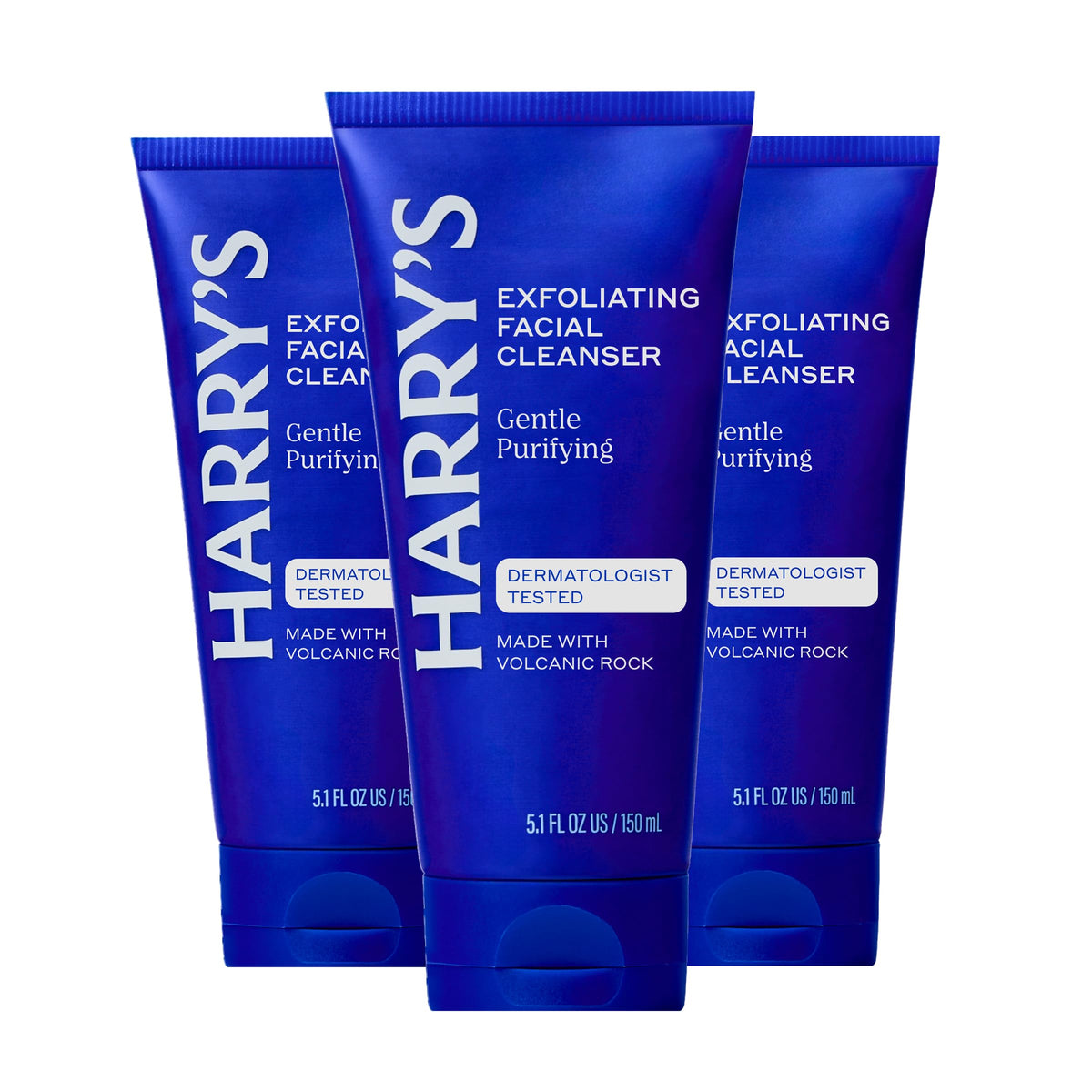 Harry's Exfoliating Face Wash 5.1 Fl. Oz front view
