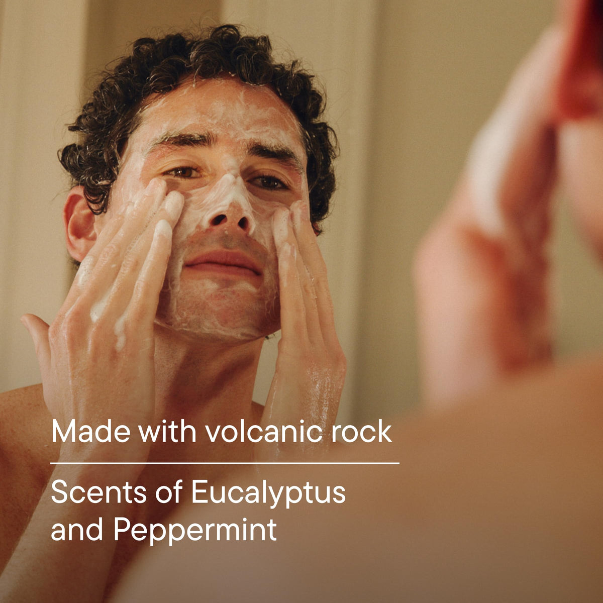 Harry's Exfoliating Face Wash texture close-up