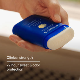 Harry's Extra-Strength Antiperspirant Deodorant packaging side view