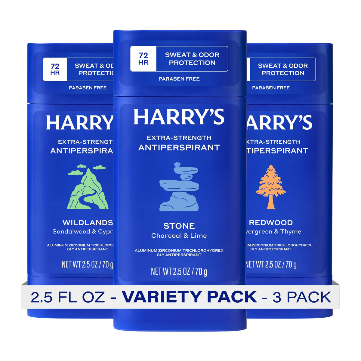 Harry's Extra-Strength Antiperspirant Deodorant Stone variant front view