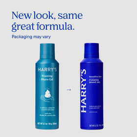Harry's Foaming Shave Gel 3 pack with aloe vera