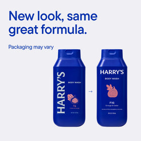 Harry's Men's Body Wash Fig 3 Pack side view