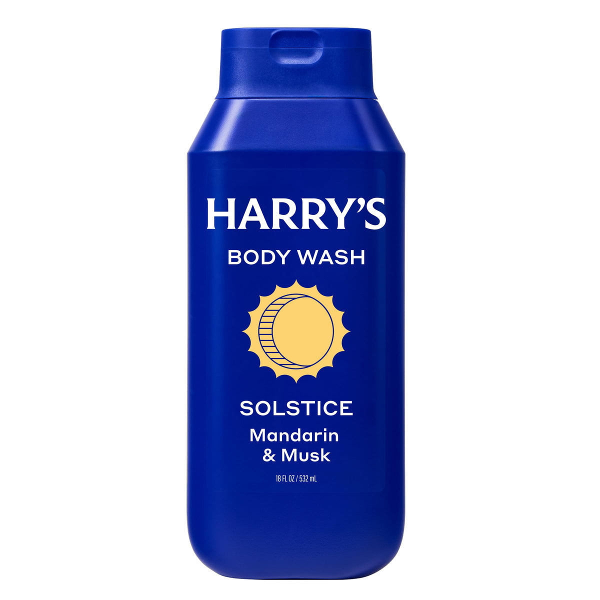Harry's Men's Body Wash Solstice Scent lathering in shower
