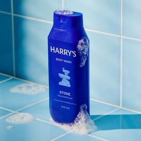Harry's Men's Body Wash Stone 3 Pack packaging