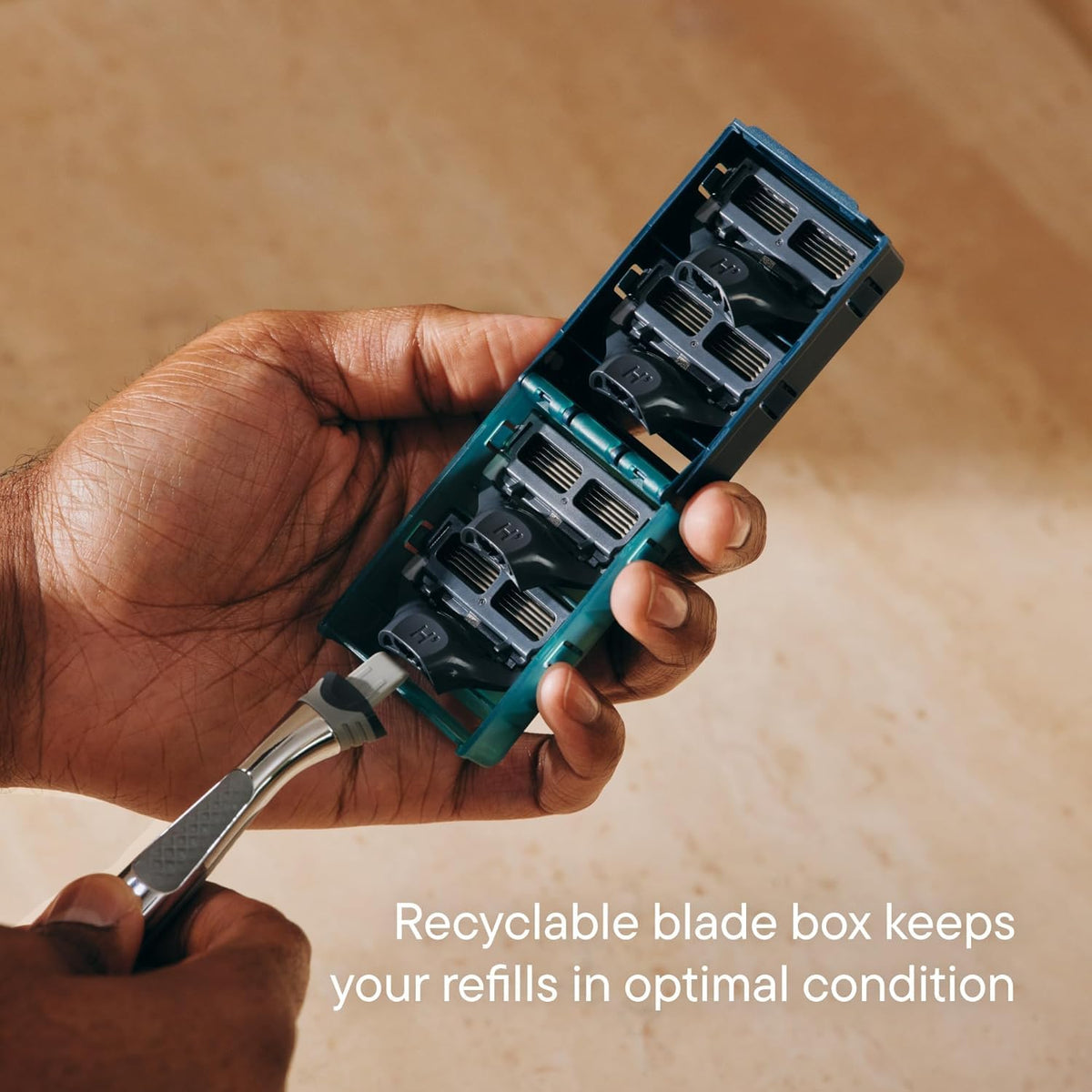 Harry's Original Razor Blades with handle