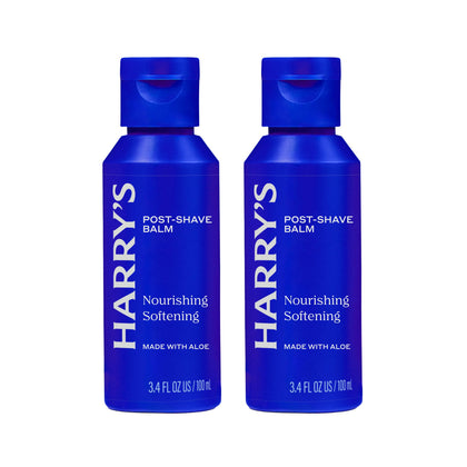 Harry's Post-Shave Balm 2 Pack front view with aloe vera