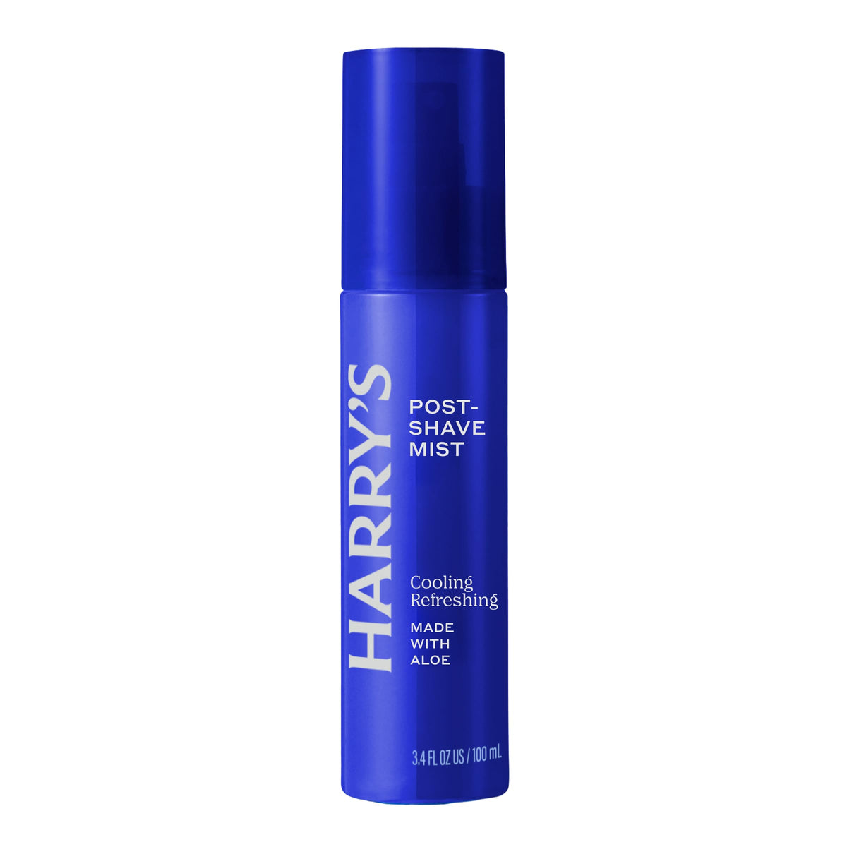 Harry's Post-Shave Mist 3.4 fl oz on a wooden shelf