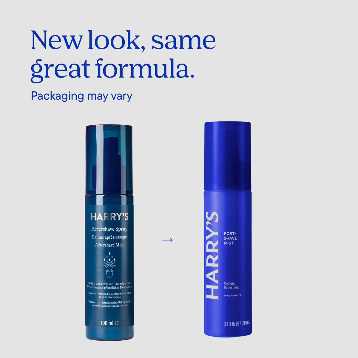 Harry's Post-Shave Mist spray nozzle close-up