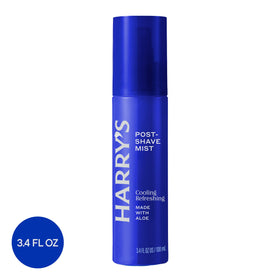 Harry's Post-Shave Mist with eucalyptus leaves and mint
