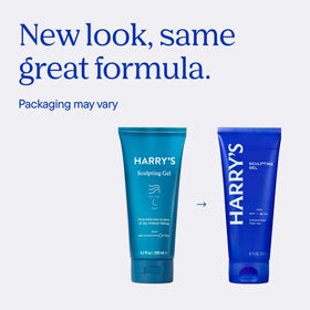 Harry's Sculpting Hair Gel packaging details