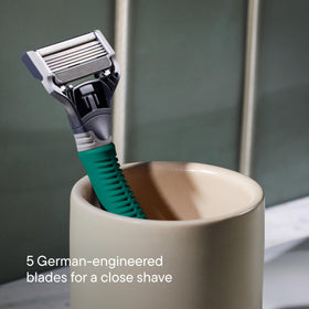 Harry's shaving kit packaging front view