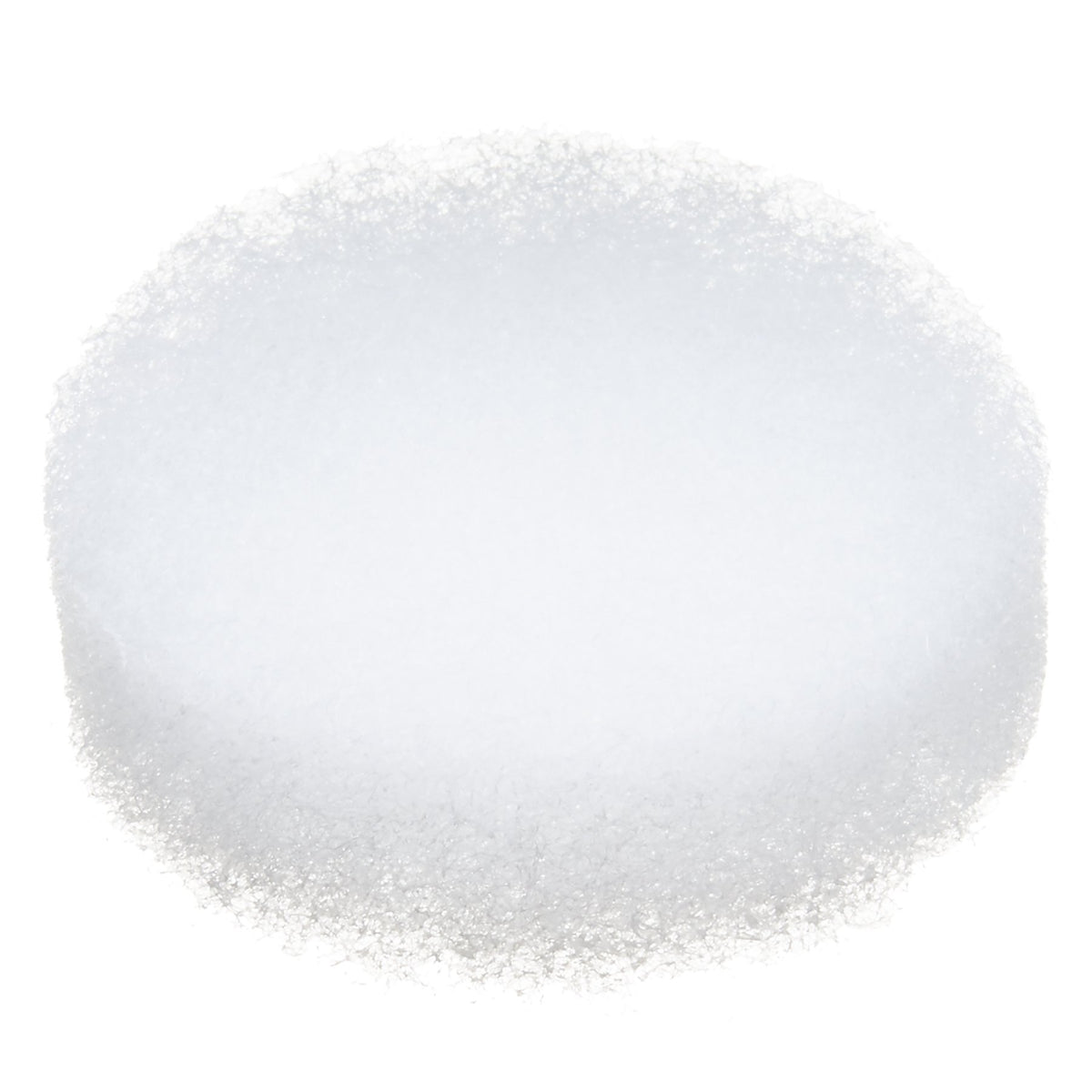 HartFelt Round Face Scrubber being rinsed under water