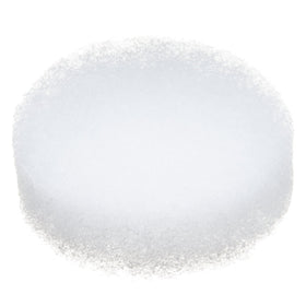 HartFelt Round Face Scrubber being rinsed under water