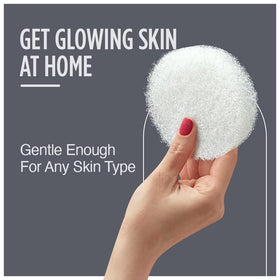 HartFelt Round Face Scrubber exfoliating pad close-up
