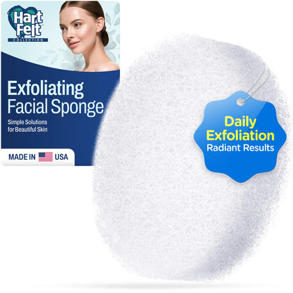 HartFelt Round Face Scrubber front view