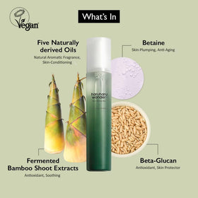 HARUHARU Black Bamboo Mist spray nozzle close-up