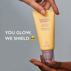 HARUHARU Black Rice Daily Sunscreen SPF60+ packaging details