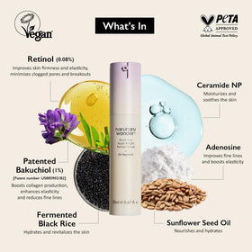 HARUHARU Black Rice Night Knight Retinol Serum back view