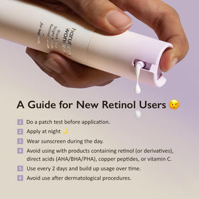 HARUHARU Black Rice Night Knight Retinol Serum lifestyle scene