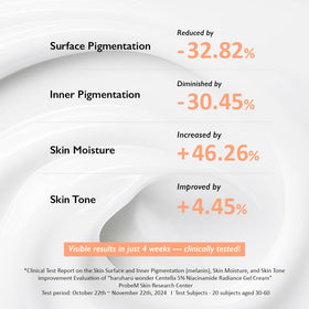 HARUHARU Centella Radiance Gel Cream open jar view
